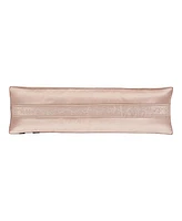 J Queen New York Rosewater Bolster Decorative Pillow, 15" x 52"