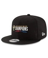 New Era Men's Black Milwaukee Bucks 2024 Nba Cup Champions 9FIFTY Snapback Adjustable Hat