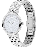 Movado Women's Museum Classic Swiss Quartz Stainless-Steel Watch, 29.5mm