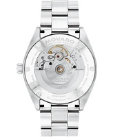 Movado Men's Calendoplan S Swiss Automatic Stainless-Steel Watch