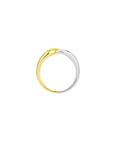 And Now This Two Tone Bypass Ring