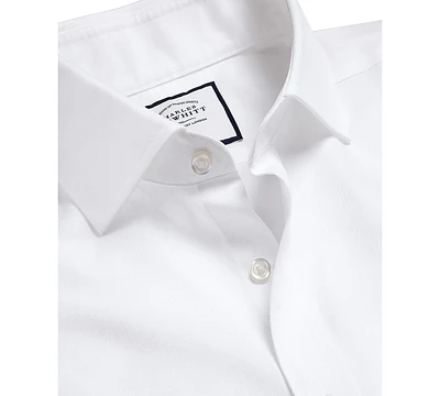 Charles Tyrwhitt Men's Slim-Fit Twill Dress Shirt