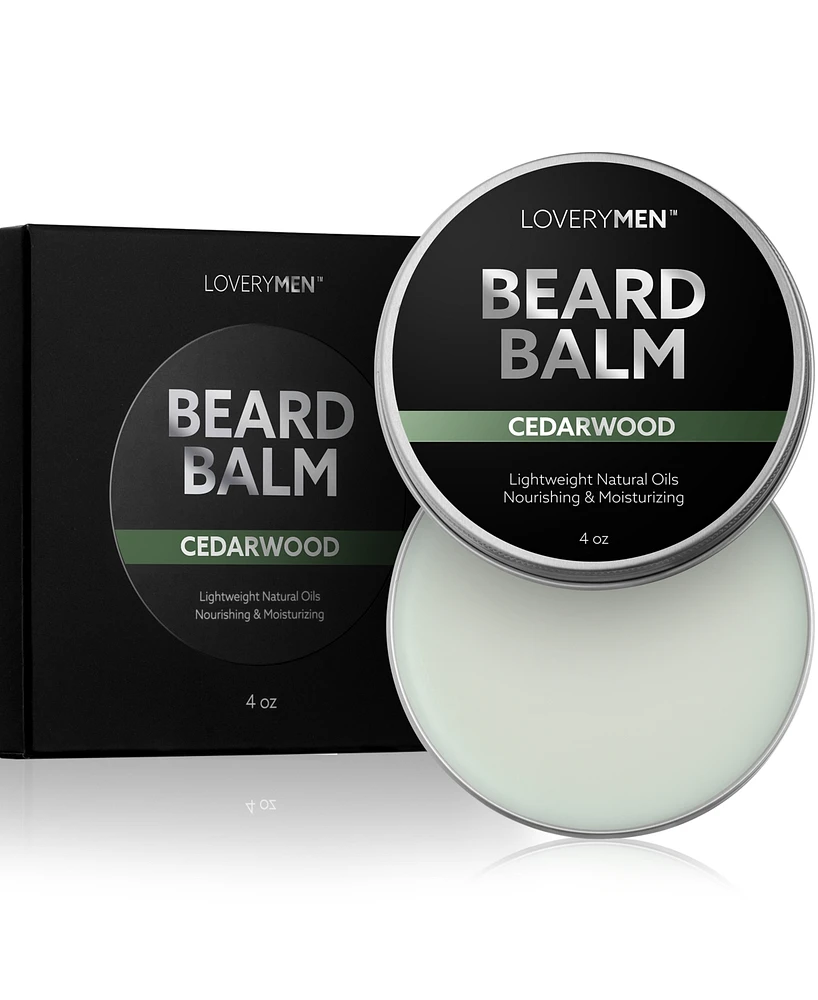 Lovery LoveryMen Cedarwood Beard Balm, 4 oz.