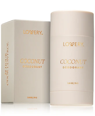 Lovery Coconut Deodorant Stick, 2.6 oz.