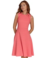 Tommy Hilfiger Women's Fringe-Trim Sleeveless Dress