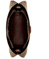 Guess Meridian Monogram Small Top Zip Shoulder Bag