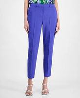 Tahari Asl Women's Mid-Rise Ankle Pants, Petite & Regular Sizes