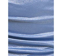 B Darlin Juniors' Metallic Strapless Ruched Dress