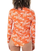 Roxy Juniors' Vacay Vibes Sea Skipping Rash Guard