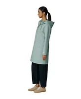 Soia & Kyo Womens Marlowe Relaxed-Fit Raincoat With Hood