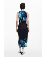 Desigual Women's Fitted cherry dress