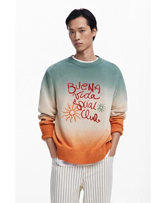 Desigual Men's BuenaVida gradient sweater