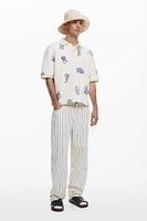 Desigual Men's Vertical striped pants