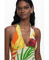 Desigual Women's Tropical short dress