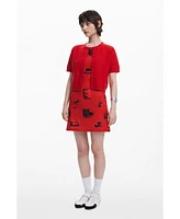 Desigual Women's Postcard short dress