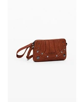 Desigual Women's Medium embroidered convertible wallet