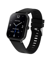 Armitron Connect Eclipse Black Silicone Smartwatch, 45mm