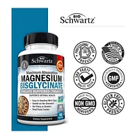 Magnesium Bisglycinate Capsules for Optimal Health, Bioschwartz, 90ct