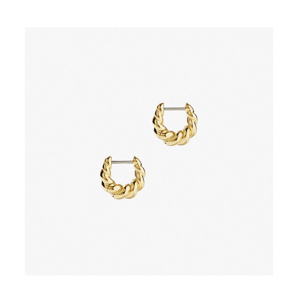 Ana Luisa - Twisted Hoop Earrings - Paris Mini