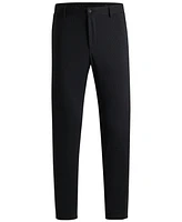 Boss by Hugo Men's Seersucker Tapered-Fit Trousers