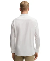 Boss by Hugo Men's Cotton Dobby Regular-Fit Shirt