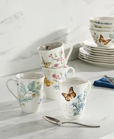 Lenox Butterfly Meadow Herbs Mugs, Set of 4