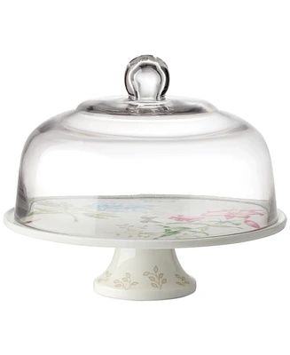 Lenox Butterfly Meadow Cake Plate, 25th Anniversary