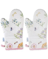 Lenox Butterfly Meadow Printed Oven Mitt, Set of 2