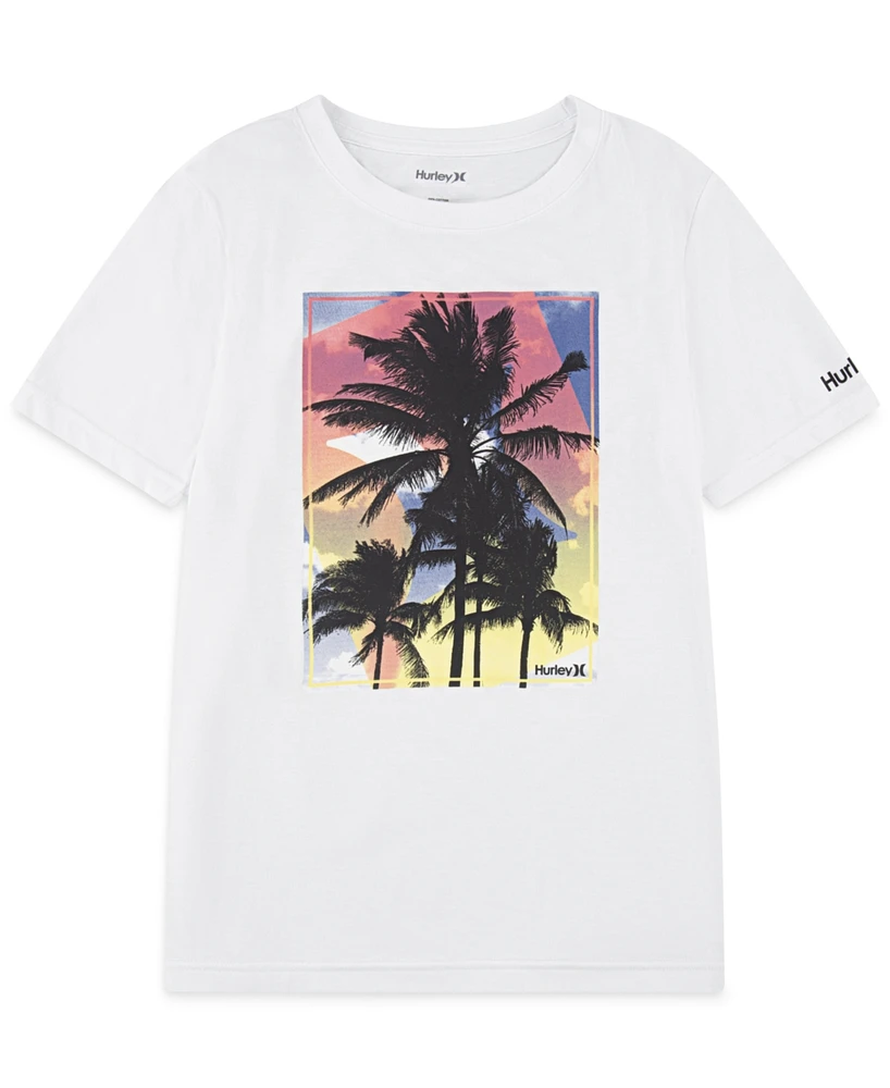 Hurley Big Boys Utopia Cotton Blend Graphic T-Shirt