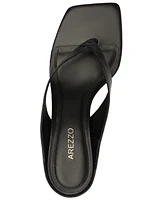 Arezzo Women's Gia Square Toe Dress Sandals