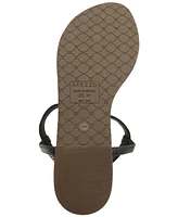 Arezzo Women's Bristol Round Toe Flat Sandals