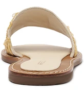 Arezzo Women's Dana Round Toe Flat Sandals