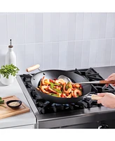 Cuisinart 14" Carbon Steel Wok with Helper Handle
