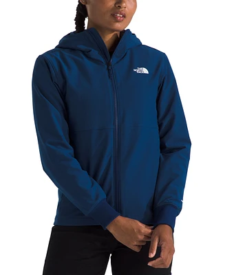 The North Face Women's Shelbe Raschel Zip-Front Fleece-Lined Hoodie Jacket