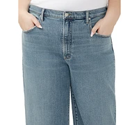 Silver Jeans Co. Plus Be Easy High-Rise Wide-Leg