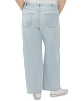 Silver Jeans Co. Plus Be Easy Straight-Leg Drawstring