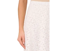 CeCe Women's Lace Midi Skirt