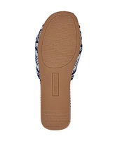 Nine West Women's Lalta Knotted Flat Slide Sandals