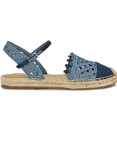 Nine West Women's Darby Woven Slingback Espadrille Flats
