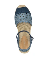 Nine West Women's Darby Woven Slingback Espadrille Flats