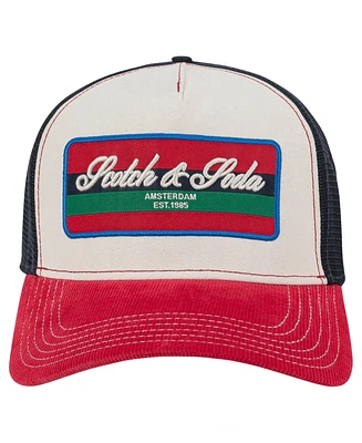 Scotch & Soda Men's Canyon Adjustable Trucker Cap