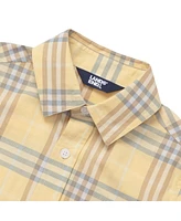 Lands' End Girls Short Sleeve Poplin Camp Shirt