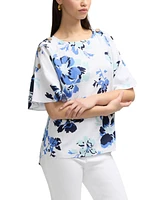 Ellen Tracy Women s Shortsleeve Top