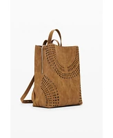 Desigual Women's Medium perforated backpack