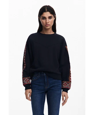 Desigual Women's Ethnic sweatshirt