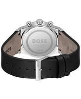 Hugo Boss Men's Candor Quartz Chronograph Leather Watch