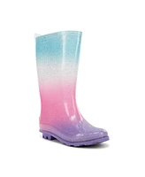 Youth Glitter Tall Rain Boot