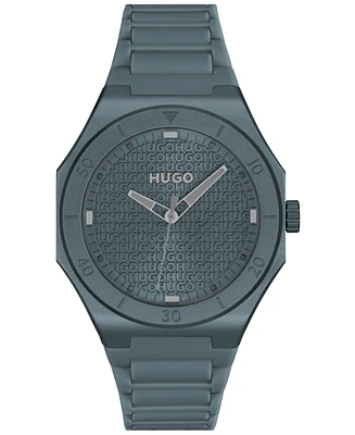 Hugo Boss Men's Grail Light Quartz Silicone Watch
