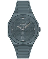 Hugo Boss Men's Grail Light Quartz Silicone Watch