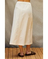 Crescent Women's Jimena Flare Midi Skirt